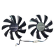 Вентилятор (кулер) NTK 18286 для відеокарти Sapphire Pulse RX 570 Dual X комплект 2шт (FD9015U12S) - изображение 1