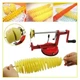 Машинка для резки картофеля спиралью SPIRAL POTATO SLICER аппарат для нарезки картофеля для чипсов - изображение 5