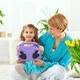 Противоударный детский чехол EVA Kids Like с подставкой на Lenovo Tab K10 TB-X6C6F / TB-X6C6X 10.3" Сиреневый - изображение 5