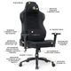 Геймерське крісло Cyberlux Poseidon Black (арт. GM-415 B) - изображение 3