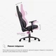 Геймерське крісло Cyberlux Poseidon Black (арт. GM-415 B) - изображение 8