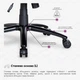 Геймерське крісло Cyberlux Poseidon Black (арт. GM-415 B) - изображение 14