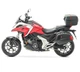 2x комплект бічних кофрів + центральний кофр для Yamaha TDM 900/850 SCT8 Bagtecs чорний - изображение 4