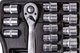 Набор инструментов MASTERTOOL PROFI ½" 32 шт 8-32 мм CrV50BV30 противоударный кейс 78-4032 - изображение 4
