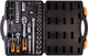 Набор инструментов MASTERTOOL PROFI ¼"&½" 72 шт 4-13 мм 10-27 мм CrV50BV30 противоударный кейс 78-5072-PF - изображение 2