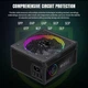 Блок питания GameMax 750G 750W RGB 80+ Gold (RGB 750G) Black - изображение 10