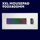 Игровая поверхность Trust GXT 759 XXL (900x400x3мм) White (25613_TRUST) - изображение 7