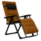 Кресло-шезлонг для релакса LEOBRO Zero Gravity Premium Plus Brown (LB-ZGC-K2-BRN) - изображение 2