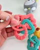 Погремушка музыкальная с прорезыватель для зубов Зайчик игрушка для малыша - изображение 2