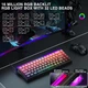 Игровая Клавиатура AULA HERO 68 HE Black-Red Магнитные Свитчи. Проводная 8000Hz/s. RGB Панель, 68 keys, Switch 0.1mm. Rapid Trigger - изображение 3