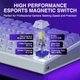 Магнітна клавіатура AULA Hero 68 HE Purple contour Магнітні світчі, RGB Lightbox, 8000Hz/s., 65 keys, Switch 0.01mm. Rapid Trigger - зображення 4