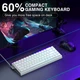 Клавиатура AULA HERO 68 HE White Магнитные свитчи Проволочное 8000Hz/s RGB Подсветка 68 keys Switch 0.1mm Rapid Trigger - изображение 5