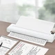 Портативный беспроводной термопринтер A4 Bluetooth Portable Thermal Printer 1000 мА·ч 200 пикселей/дюйм 10 мм/с Белый - изображение 6