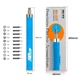 Отвертка аккумуляторная RELIFE SD-22E прецизионная, набор бит 10 шт., реверс, 350 mAh, Type-C, Blue - изображение 3