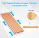 Радиатор JEYI для M.2 SSD, Aluminum Radiator, Silicone Thermal Pad for NVME, NGFF, 2280 SSD, для PS5, ПК, Ноутбука Gold - изображение 5