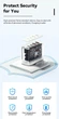 Зарядное устройство Essager, 100W, GaN, QC 4.0, 2xType-С, 2xUSB, White - изображение 3