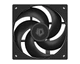 Вентилятор корпусний ID-Cooling AS-120-K 120 мм Black (AS-120-K) - зображення 1