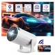 Проектор H96 MAX K6 LED, LCD, HD (1280x720), 150AL, 16:9, Android 11, HDMI, WiFi, Bluetooth, Белый - изображение 6