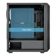 Корпус FSP CMT218AB Midi Tower ATX без блока питания с 4×120 мм ARGB вентиляторами 1×USB 3.0 и 2×USB 2.0 Черный - изображение 4