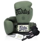 Боксерські рукавиці Fairtex BGV11 Green 12 унцій (бинти в комплекті) - изображение 1