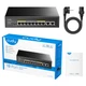 Коммутатор Cudy GS1010PE, 8-Port Gigabit PoE+ Switch with 2 Gigabit Uplink Ports 120W - изображение 4