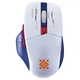 Мышка Defender Tisa GM-126, беспроводная, игровая, 1600 dpi., 7кн., 400 mAh, сине-белая - изображение 1