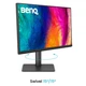 Монитор 27" BenQ PD2706QN, QHD, IPS, HDMI, DP, USB-C, HAS, Pivot, колонки, темно серый - изображение 3