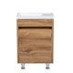 Тумба напольная Ранчо Wood с раковиной 40 см Дуб сонома (45982-01) - изображение 3