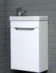 Тумба подвесная Ранчо White с раковиной 40 см Белый (45939-0111) - изображение 5