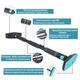Розсувний розпірний турнік EasyFit BlueGymBar 70-95 см - зображення 2