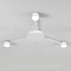 Стельовий світильник-люстра LUMINARIA RAY SLIM 3xGX53 WHITE 220V IP20 Ø670мм 55мм - зображення 1