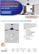 Стельовий світильник-люстра LUMINARIA RAY SLIM 3xGX53 WHITE 220V IP20 Ø670мм 55мм - зображення 2