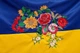 Флаг Украины с вышитой картой Украины из непросвечивающейся плотной ткани, 95 x140 см, Размер вышивки - 45*55см, Светлана-К - изображение 11