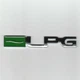 Емблема напис LPG — скраплений нафтовий газ 13,5*2,1 см метал, хром, глянець - зображення 2