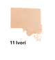 Пудра ЕVELINE Beauty line ivory 011 9 г. - изображение 2