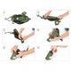 Рюкзак компактный Naturehike Ultralight Naturehike NH17A012-B, 18 л, зеленый - изображение 12