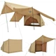 Туристическая палатка Naturehike CNK2450WS026, трансформер, 4 сезона, коричневая - изображение 1