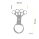 Эспандер для пальцев и запястья Cornix Finger Gripper 3 кг XR-0222 - изображение 2