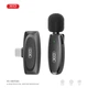 Микрофон петличный беспроводной XO MKF08A Type-C (6920680848669) - изображение 3