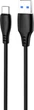 Кабель Proove Simple Silicone USB to Type-C 3A 1 м Black (636110001) - изображение 1