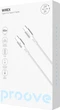 Кабель Proove WireX Type-C to Type-C 60W 1 м White (636150003) - изображение 2