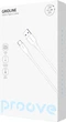 Кабель Proove GridLine USB to Type-C 3A 1 м White (636060003) - изображение 2