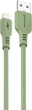 Кабель Proove Rebirth USB to Lightning 2.4A 1 м green (557670016) - изображение 1