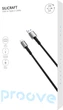 Кабель Proove Silicraft USB to Type-C 3A 1 м Black (636080001) - зображення 2