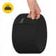 Подушка для йоги и медитации 4FIZJO Zafu круглая 32 x 20 см Black (P-5907739315540) - изображение 7