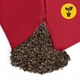 Подушка для йоги и медитации 4FIZJO Zafu круглая 32 x 20 см Red (P-5907739315526) - изображение 2