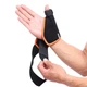 Бандаж ортез AOLIKES A-1670 Right back + orange на запястье и большой палец - изображение 1