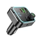 FM-трансмиттер Borofone Bluetooth модулятор USB/Type-C PD20W+QC3.0 18W LED (BC53) - изображение 7