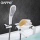 Змішувач для ванни GAPPO G3248, білий/хром - изображение 2