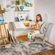Дитячий стіл Mealux Ergowood L Multicolor TG Energy (BD-810 TG/MC Energy) - зображення 2